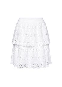 Replay Stufenrock, aus reiner Baumwolle wei&szlig; L (40) Cooler Trend-Style von Replay