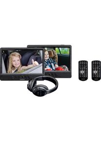 Lenco DVD-Player &raquo;DVP-1047&laquo; rot 180&deg; dreh- und neigbarer Bildschirm