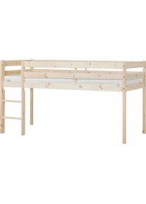 Hoppekids Spielbett &raquo;ECO COMFORT&laquo;, H&ouml;he 72cm, Farbe & Gr&ouml;&szlig;e & Matratze/Lattenrost w&auml;hlbar beige Natur