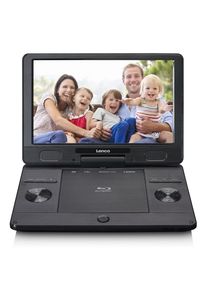 Lenco Blu-ray-Player &raquo;BRP-1150BKtragbarer 11, 5 BluRay/DVD Player&laquo; schwarz Mehrere OSD-Sprachen