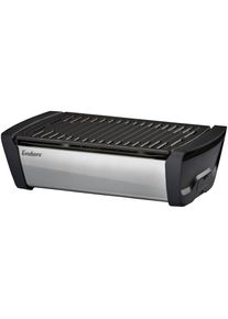 Enders&reg; Holzkohlegrill &raquo;Tischgrill AURORA&laquo;, BxTxH: 47x26x13, 5 cm, mit LED-Ambientelicht silberfarben Grills