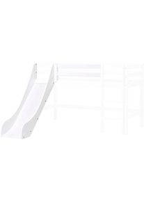 Hoppekids Indoor-Rutsche &raquo;ECO Dream&laquo;, Kinderbett Rutsche f. Hochbett, 2 Gr&ouml;&szlig;en wei&szlig;