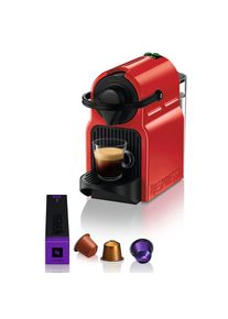 Nespresso Kapselmaschine &raquo;XN1005 Inissia von Krups&laquo;, Kaffeemenge einstellbar, inkl. Willkommenspaket mit 14 Kapseln rot Kaffeemaschine