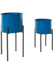 LeGer Home by Lena Gercke &Uuml;bertopf &raquo;Dorette&laquo;, (Set, 2 St.) blau