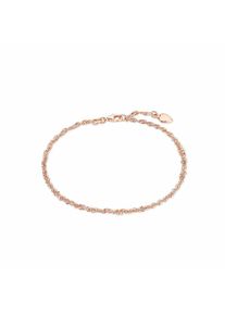 Amor Fu&szlig;kette mit Anh&auml;nger rosegold Fu&szlig;schmuck