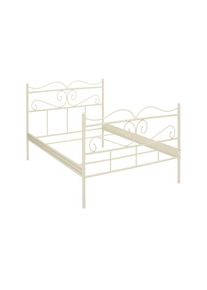 Home Affaire Metallbett &raquo;J&uuml;bek&laquo;, aus einem Metallgestell, verschiedene Bettbreiten und Farbvarianten wei&szlig;