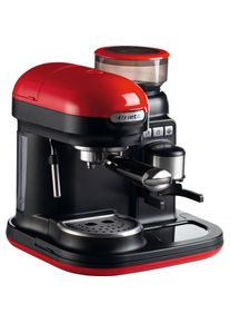Ariete Espressomaschine &raquo;1318 moderna&laquo;, mit Mahlwerk rot Kaffeemaschine