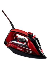 Bosch Dampfb&uuml;geleisen &raquo;TDA503001P Edition Rosso&laquo;, 3000 W, leichtgleitende CeraniumGliss&eacute;e B&uuml;gelsohle rot B&uuml;geleisen