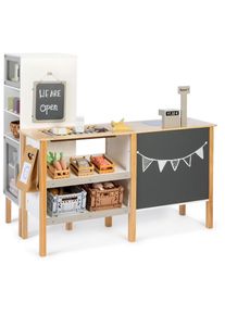 Musterkind&reg; Kaufladen &raquo;Cassia, wei&szlig;/natur/warmgrau&laquo; wei&szlig; Kaufl&auml;den