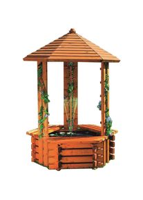 Promadino Hochteich &raquo;Westerwald&laquo;, (Set), mit Solarpumpe braun