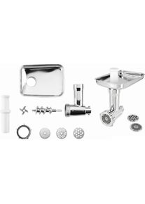 GROSSAG Fleischwolfaufsatz &raquo;KFW601 1392 Set: Direktanschluss f&uuml;r SMEG-K&uuml;chenmaschinen&laquo;, (Packung, 11 tlg.), mit Wurstf&uuml;ll-/und Spritzgeb&auml;ck-Vorsatz...