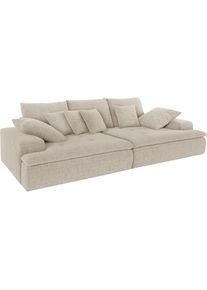 MR. COUCH Big-Sofa &raquo;Haiti AC&laquo;, wahlweise mit Kaltschaum (140kg Belastung/Sitz) und AquaClean-Stoff beige natur