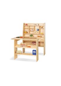 Pinolino&reg; Kaufladen &raquo;Kimo&laquo;, Made in Europe braun Kaufl&auml;den