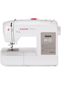 Singer Computer-N&auml;hmaschine &raquo;Brilliance 6180&laquo;, 80 Programme wei&szlig;