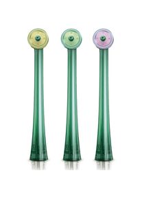 PHILIPS SONICARE Aufsteckb&uuml;rsten &raquo;AirFloss Aufsteckd&uuml;sen HX8013/07&laquo; gr&uuml;n Zur Verwendung mit oder ohne Mundwasser