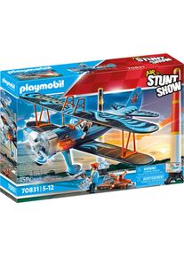 Playmobil&reg; Konstruktions-Spielset &raquo;Doppeldecker ""Ph&ouml;nix"" (70831), Air Stuntshow&laquo;, (45 St.), mit Soundeffekten; Made in Germany bunt