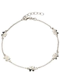 Firetti Fu&szlig;kette &raquo;Elefanten&laquo; silberfarben Fu&szlig;schmuck