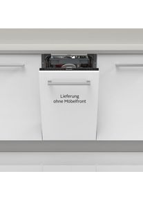 Sharp vollintegrierbarer Geschirrsp&uuml;ler, QW-NS1GI47EX-DE, 9 Ma&szlig;gedecke silberfarben