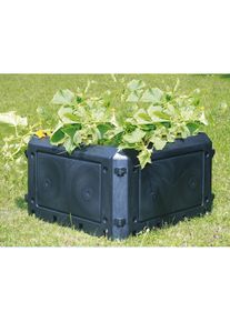 KHW Komposter &raquo;Bio Quick Aufbauset&laquo; grau