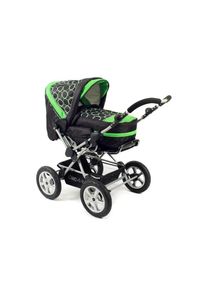 CHIC 4 BABY CHIC4BABY Kombi-Kinderwagen &raquo;Viva, Orbit green&laquo;, mit Luftr&auml;dern; Kinderwagen schwarz Kinderwagen