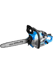 G&uuml;de G&Uuml;DE Benzin-Kettens&auml;ge &raquo;KS 400-41 V&laquo; blau Beidseitig gelagerte Kurbelwelle, mit Schwertschutz