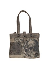 JACK'S INN 54 JACK'S INN 54 Shopper &raquo;Colombia&laquo;, aus stabilem Canvas Material im Tattoo-Style schwarz Taschen