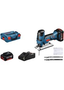 Bosch Professional Stichs&auml;ge &raquo;GST 18V-LI S&laquo;, (Set), 18 V, mit Akku und Ladeger&auml;t blau