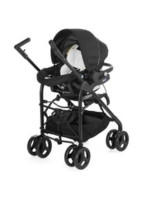 Chicco Kombi-Kinderwagen &raquo;Trio-System Sprint, black night&laquo;, mit Regenschutz; Kinderwagen schwarz Kinderwagen