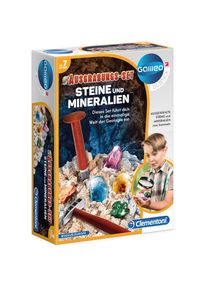Clementoni&reg; Experimentierkasten &raquo;Galileo, Ausgrabungs-Set Steine und Mineralien&laquo;, Made in Europe bunt 0bis3