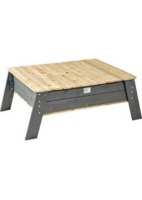 EXIT Sandkasten &raquo;Aksent XL&laquo;, BxLxH: 138x94x50 cm beige natur/grau