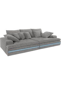 MR. COUCH Big-Sofa &raquo;Haiti AC&laquo;, wahlweise mit Kaltschaum (140kg Belastung/Sitz) und AquaClean-Stoff grau melange