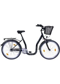 Performance Cityrad, 3 Gang, Shimano, NEXUS Schaltwerk, Nabenschaltung schwarz Fahrrad