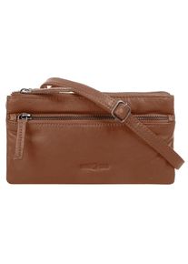 wouwou Abendtasche, echt Leder braun Taschen