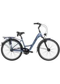 SIGN Cityrad, 7 Gang, Shimano, NEXUS SG-C3001-7C Schaltwerk blau Fahrrad