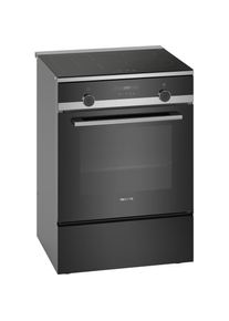 Siemens Induktions-Standherd &raquo;HL9S5A341&laquo;, HL9S5A341, ecoClean schwarz Teleskopauszug nachr&uuml;stbar