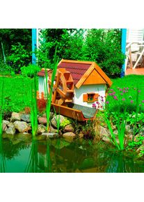 Promadino Wasserspiel &raquo;M&uuml;hle Jever&laquo; braun