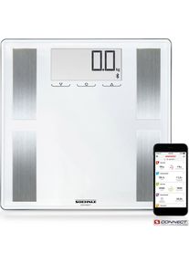 Soehnle K&ouml;rper-Analyse-Waage &raquo;Shape Sense Connect 100&laquo;, mit Bluetooth&reg; wei&szlig; Personenwaagen