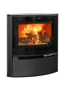 ADURO Kaminofen &raquo;15 Lux&laquo;, Stahl/Glas schwarz Externe Luftzufuhr