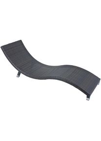 Garden Pleasure Gartenliege &raquo;CARACAS&laquo;, (1 St.), witterungsbest&auml;ndig braun coffee