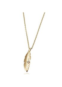 Goldmaid Collier, 585/- Gelbgold 1 Brillant P1 0, 02 ct. goldfarben Schlichtes Design f&uuml;r jedes Outfit