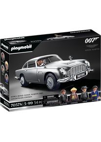 Playmobil&reg; Konstruktions-Spielset &raquo;James Bond Aston Martin DB5 - Goldfinger Edition (70578)&laquo;, (54 St.), Made in Europe silberfarben