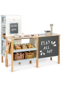 Musterkind&reg; Kaufladen &raquo;Cassia, wei&szlig;/natur/mint&laquo; gr&uuml;n Kaufl&auml;den