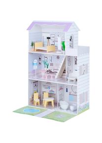 TEAMSON&trade; KIDS Puppenhaus &raquo;Olivia's Little World, Grand Home & Garden&laquo;, mit Licht lila