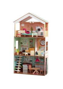 KidKraft&reg; Puppenhaus &raquo;Dottie&laquo;, inklusive M&ouml;bel bunt Puppenh&auml;user