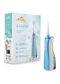 2THETA ETA Munddusche &raquo;SONETIC AQUA CARE 070890000&laquo;, Hochwertiger Li-ion Akkumulator blau Ergonomischer Griff