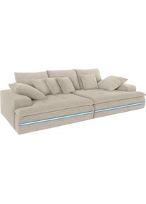 MR. COUCH Big-Sofa &raquo;Haiti AC&laquo;, wahlweise mit Kaltschaum (140kg Belastung/Sitz) und AquaClean-Stoff beige natur