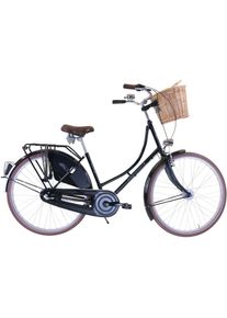 Performance Nostalgierad, 3 Gang, Shimano, NEXUS Schaltwerk, Nabenschaltung schwarz Fahrrad