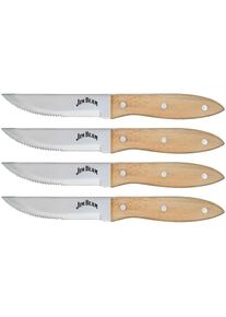 JIM BEAM BBQ Steakmesser, (Set, 4 tlg.) beige Essmesser