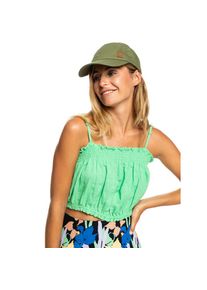 Roxy Baseball Cap &raquo;Extra Innings&laquo; gr&uuml;n Einheitsgr&ouml;sse Loden Green Stoff: Baumwoll-Twill-Stoff