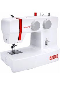 Veritas N&auml;hmaschine &raquo;Sarah&laquo;, 13 Programme, 4-Stufen-Knopflochautomatik rot N&auml;hmaschinen